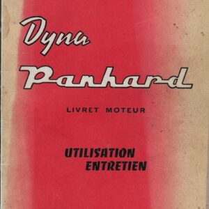 Dyna livret moteur G. I. Aubry et Simonin