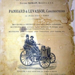 Moteur à pétrole système Daimler breveté S.G.D.G.