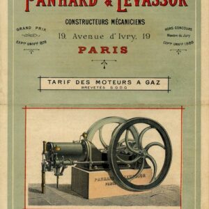 Tarif des moteurs à gaz