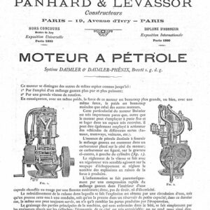 Moteurs à pétroles système Daimler - Phénix