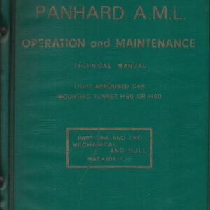 panhard AML operation and maintenance