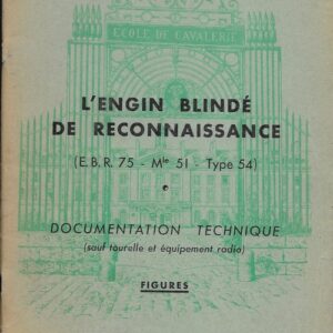 L ' E.B.R. ( E.B.R. 75 M 51 Type 54 ) doc. tech figures