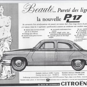 Beauté ... pureté des lignes, la nouvelle PL 17