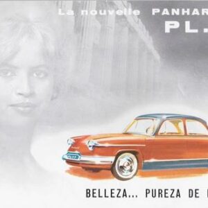 La nouvelle Panhard PL 17. Belleza ... pureza de lineas