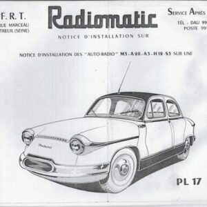 Radiomatic - Notice d'installation sur PL 17
