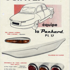Scintex équipe la Panhard PL 17