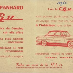 La PL17 au service du camping
