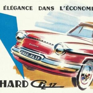 Elégance dans l'économie Panhard PL17