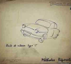 Panhard PL 17 - Boîte de vitesse type C