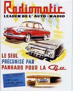 Radiomatic ... le seul préconisé pour la Panhard PL 17