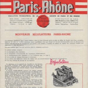 Paris Rhone N° 87
