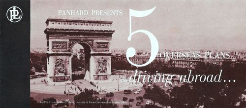Panhard presents 5 overseas plans driving abroad