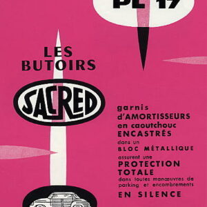 Les butoirs Sacred PL 17
