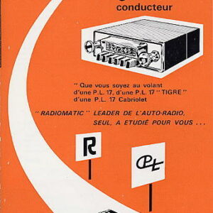 Radiomatic complète la Panhard du bon conducteur