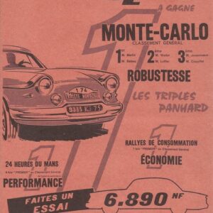 Votre PL17 a gagné Monté Carlo (6890 F)