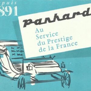 Depuis 1891 Panhard au Service du Prestige de la France