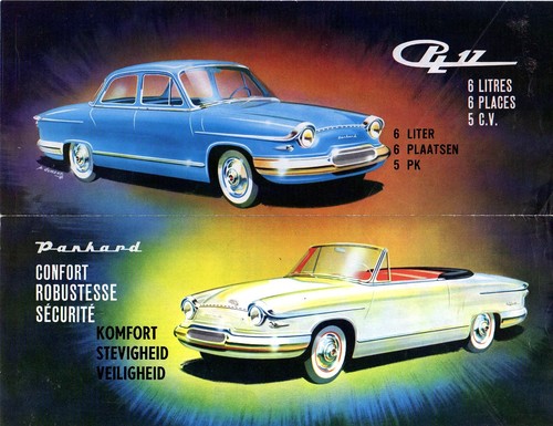 Panhard confort, robustesse, sécurité Konfort, stevigheid, veiligheid,