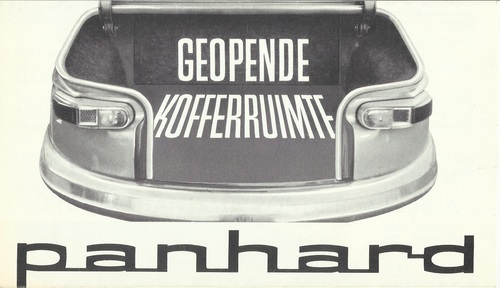 Geopende kofferruimte