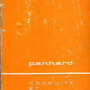 Panhard conduite et entretien
