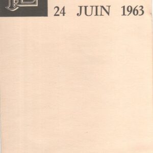 Tarif N° 31