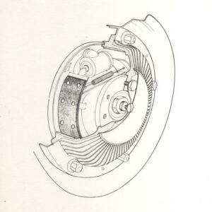 Panhard PL17, frein E.T.A ...