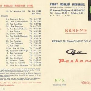 Barème - PL 17