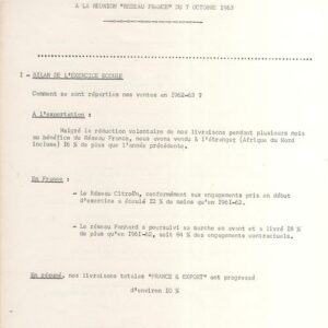 Extrait de l'exposé de Mr J.P. Leger