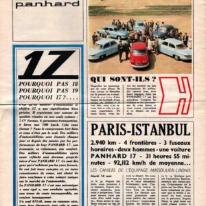 Reportage Panhard 17