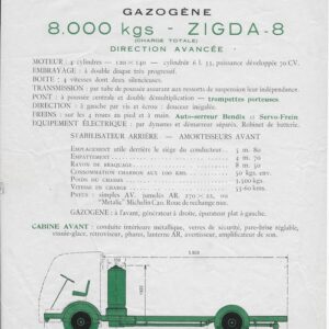 8000 kg ZIGDA 8