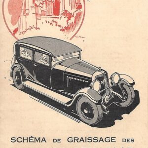 Graissage 10 HP 6 cyl. - 12 HP 6 cyl. _ 10 HP 4 cyl.