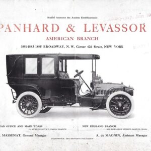 PANHARD et LEVASSOR American branch