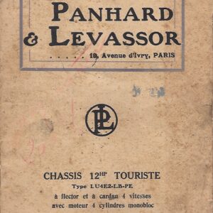 chassis 12 HP touriste