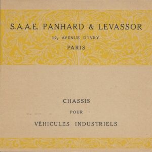 chassis pour véhicules industriels
