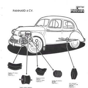 panhard 4 CV Paulstra
