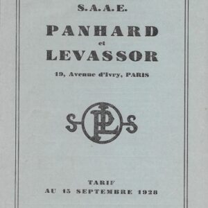 tarif exportation du 15 septembre 1928