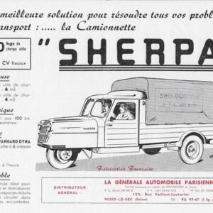 La meilleure solution pour résoudre ... la camionnette Sherpa