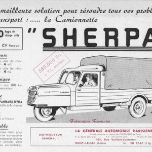 La meilleure solution pour résoudre ... la camionnette Sherpa