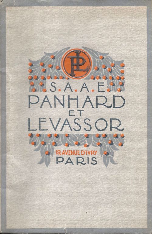 S.A.A.E Panhard et Levassor Paris