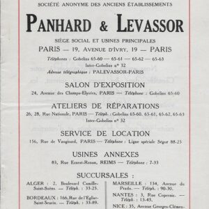 Prix des châssis