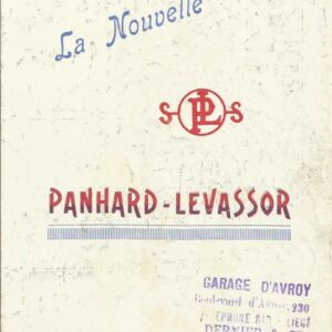 La nouvelle Panhard - levassor