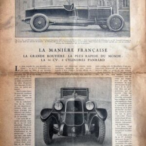 La manière française … la 35 cv