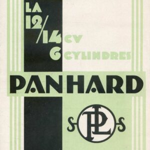 La 12-14 cv 6 cylindres Panhard