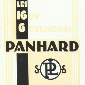 Les16 cv 6 cylindres Panhard