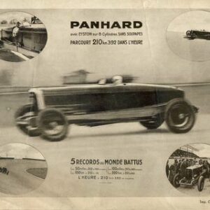 Panhard avec Eyston sur 8 cylindres SS