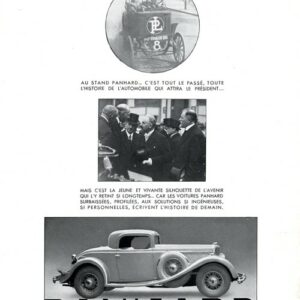 Au stand Panhard … c'est tout le passé