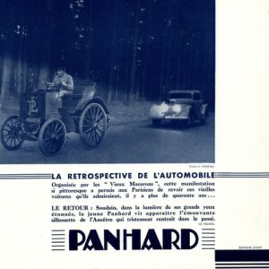 La rétrospective de l'automobile
