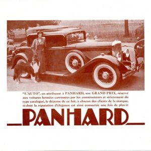 En attribuant à Panhard un grand prix ...