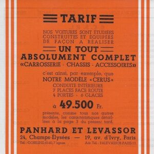 Un tout absolument complet (49.500 F)