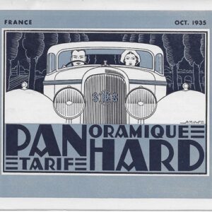 Panoramique Panhard Tarif