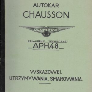 Autocar chausson APH.48 wskazowki